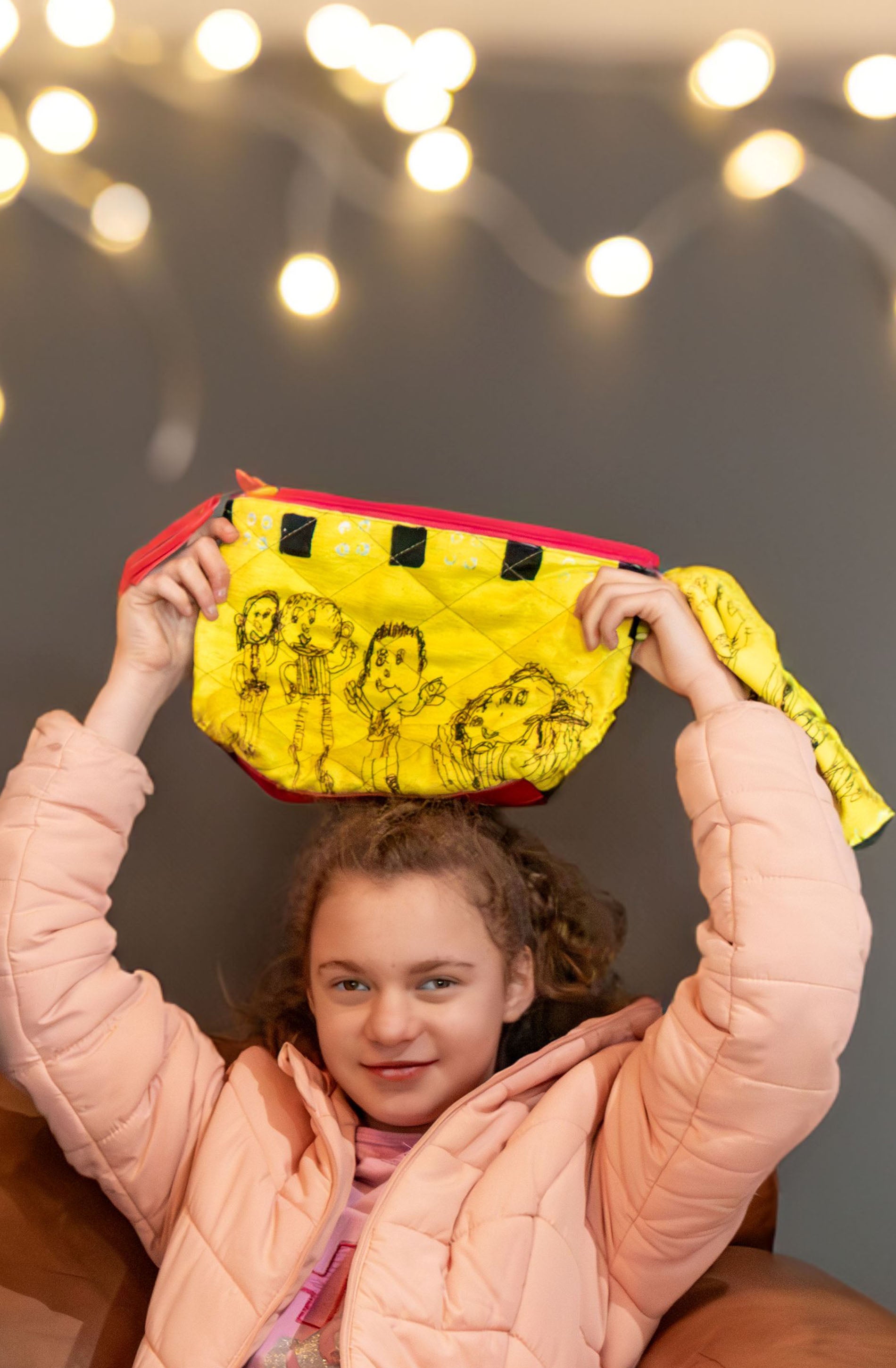 Cosmetic bag - Yellow family