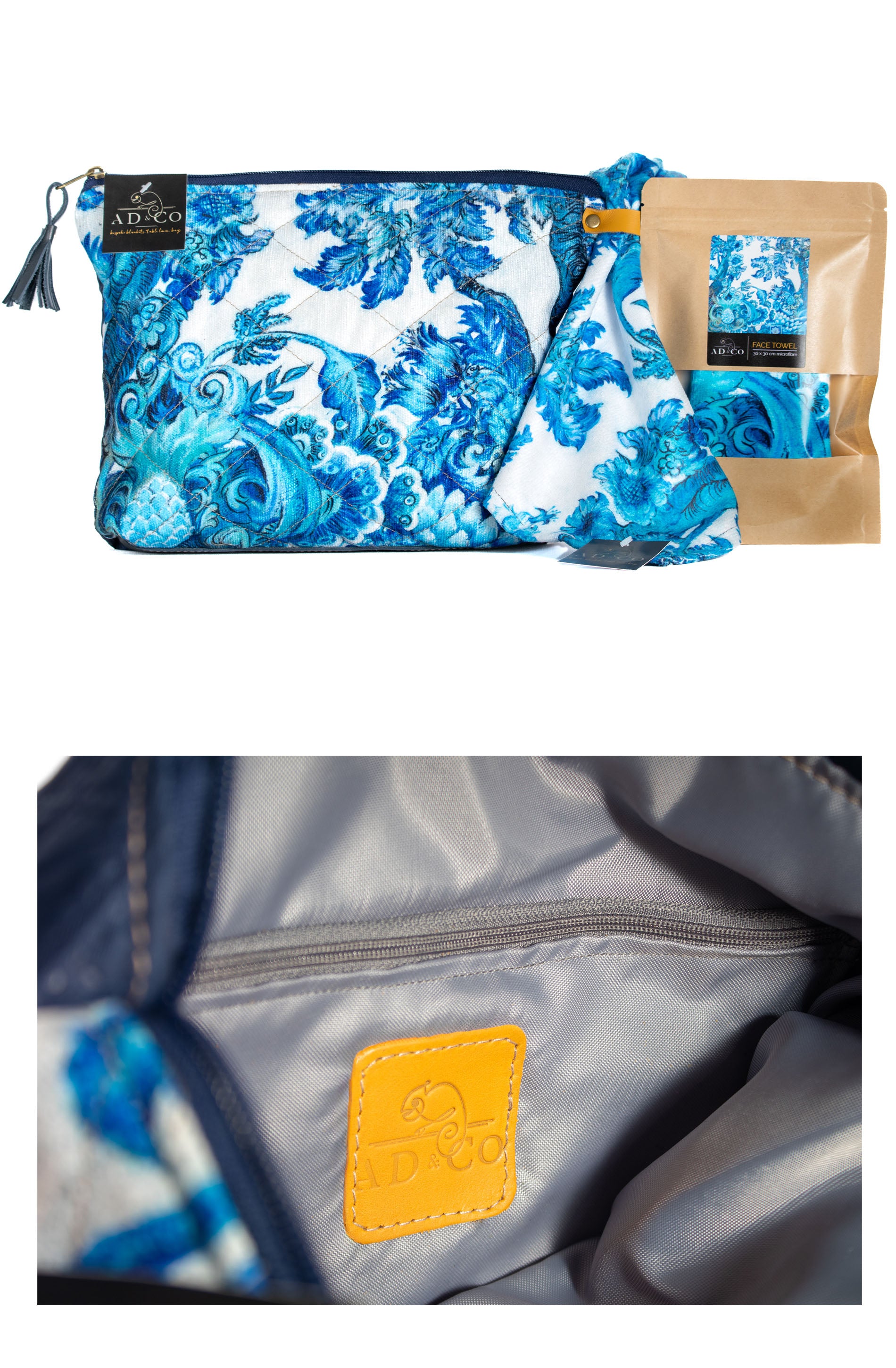 Cosmetic bag - Blue Forest