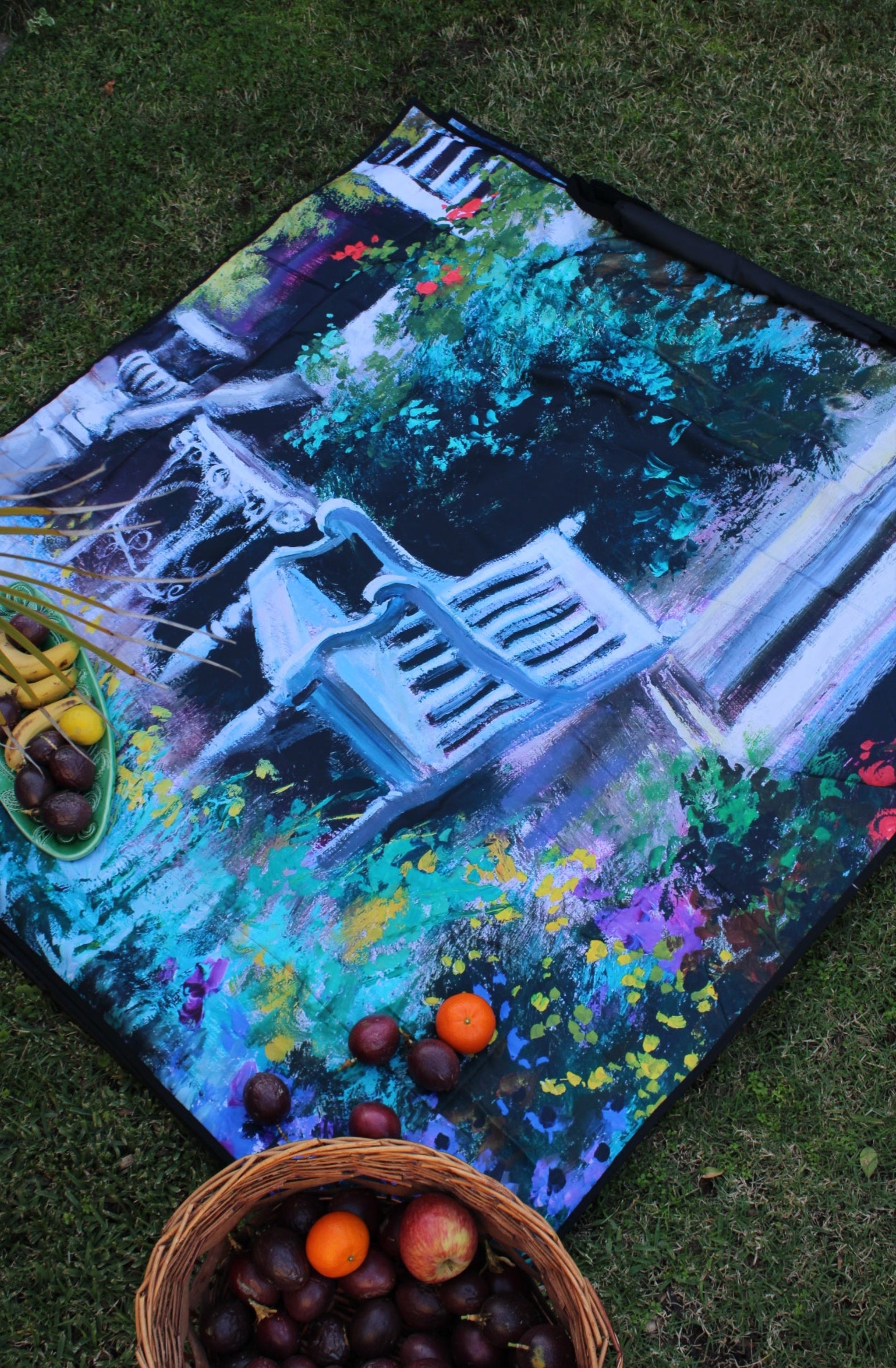 Picnic Blanket - Bench Day -  Padded