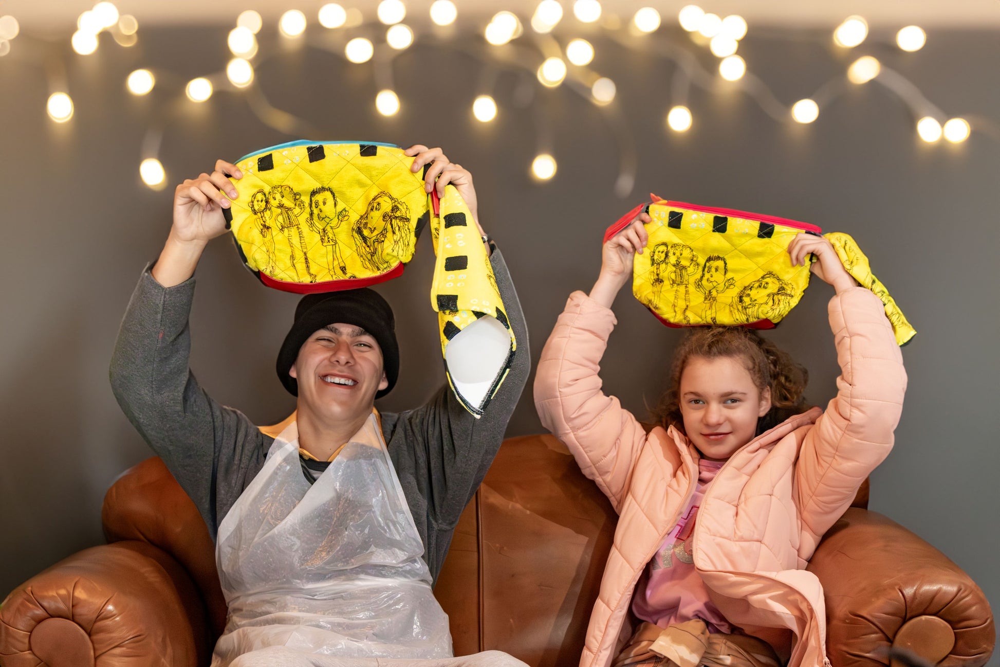 Cosmetic bag - Yellow family