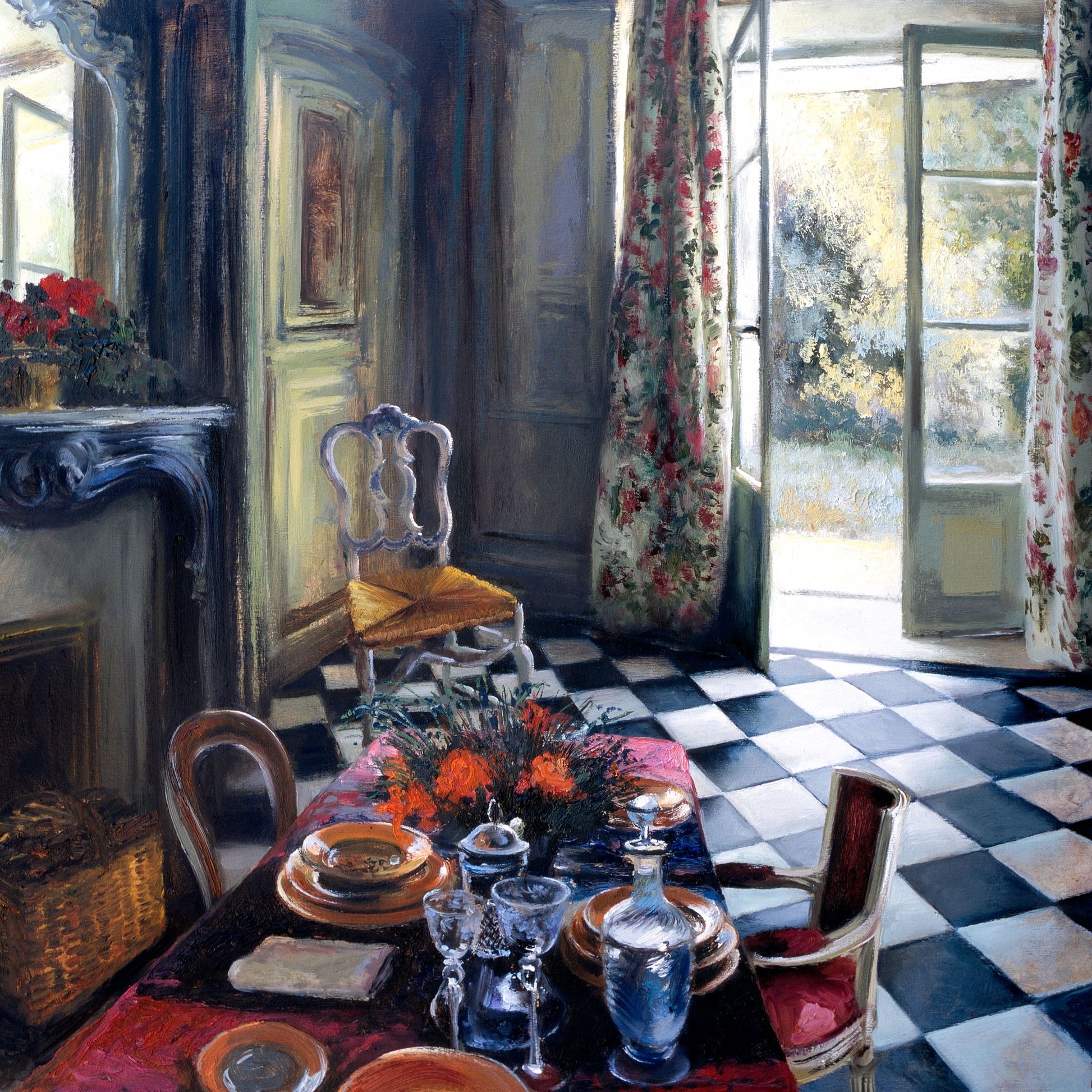 Picnic Blanket - Tea with the King - Not Padded