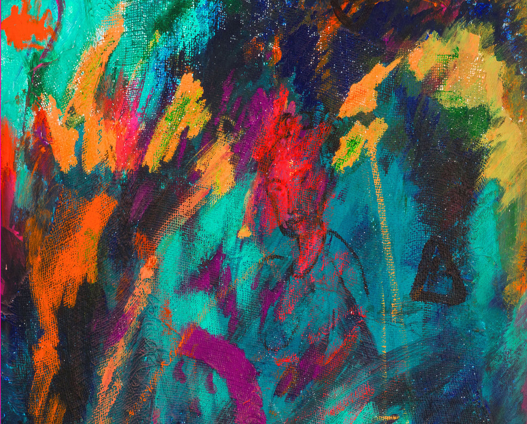 Cosmetic bag - Colourful splash