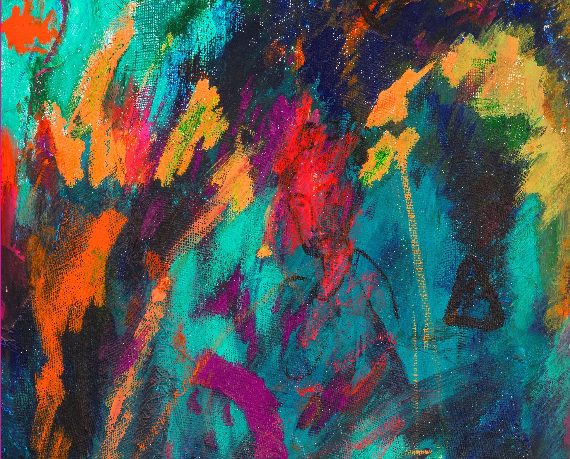 Cosmetic bag - Colourful splash